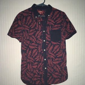 Vintage Style Floral Hawaiian Shirt